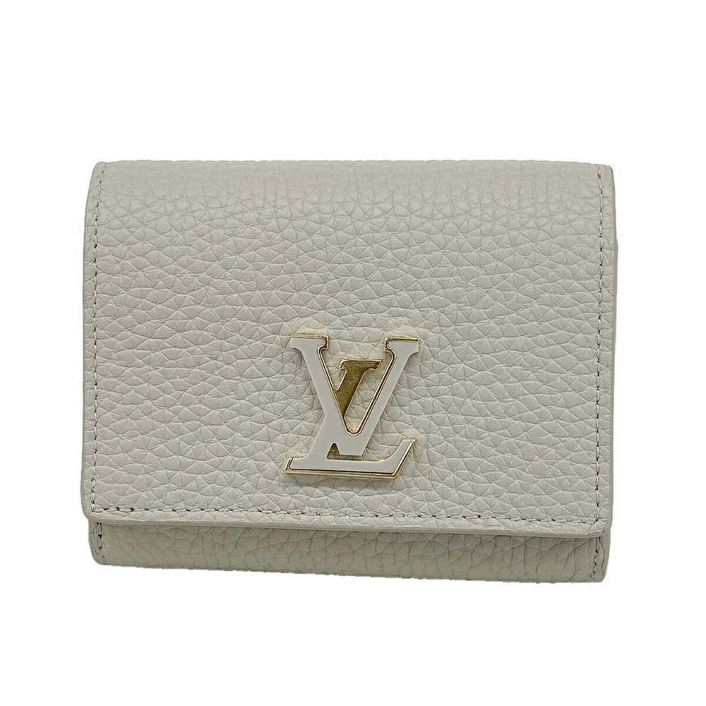 Louis Vuitton Portefeuille Capucines Tiny Wallet M12406 Flint Grey Women's